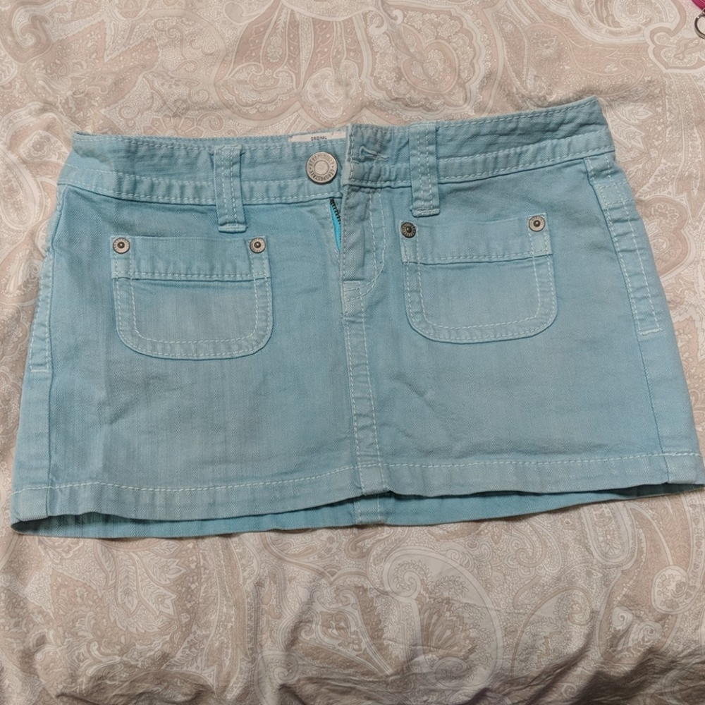 Areopostale jean mini skirt